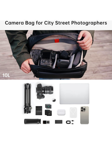 Bolsa Mensajero PGYTECH OneGo Solo V2 para Cámara 10L