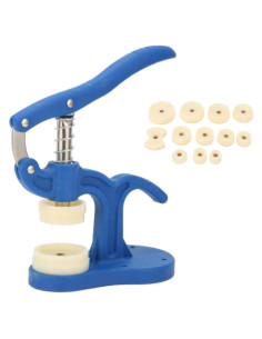 Kit de Herramienta de Prensa para Reloj Cocoarm con 12 Troqueles