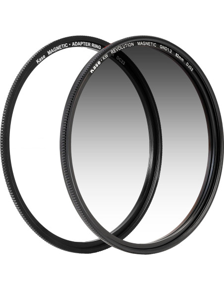 Filtro ND16 Kase Wolverine 82mm Graduado Suave Vidrio Templado Filtro ND16 Kase Wolverine 82mm Graduado Suave Vidrio Templado