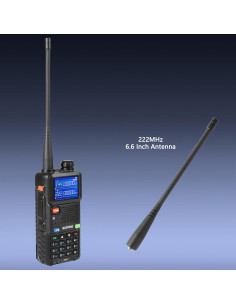 Radio Baofeng 5RM Portátil 10W Doble Banda 999 Canales 2