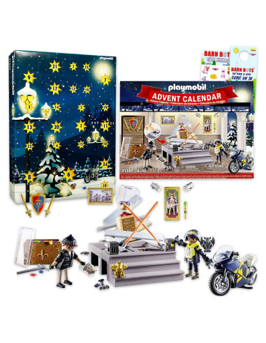 Calendario de Adviento Playmobil 102 Piezas Robo Museo