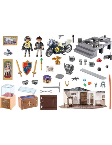 Calendario de Adviento Playmobil 102 Piezas Robo Museo