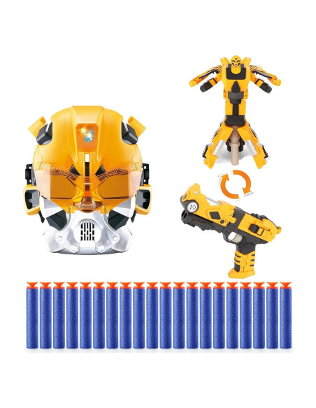 Conjunto Máscara y Blaster de Espuma Kabandn 2 en 1 para Niños Conjunto Máscara y Blaster de Espuma Kabandn 2 en 1 para Niños