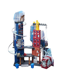 Juego de Ciudad Mega Spider-Man Hasbro 117 cm 5 Niveles