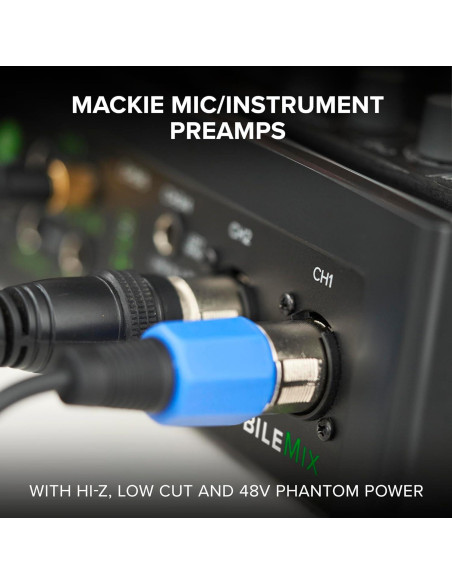 Mackie MobileMix Mezclador USB 8 Canales para Streaming Mackie MobileMix Mezclador USB 8 Canales para Streaming