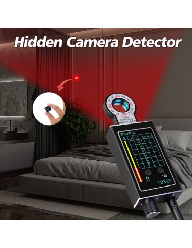 Detector de Dispositivos Ocultos VAOECMS G320i - Alta Sensibilidad