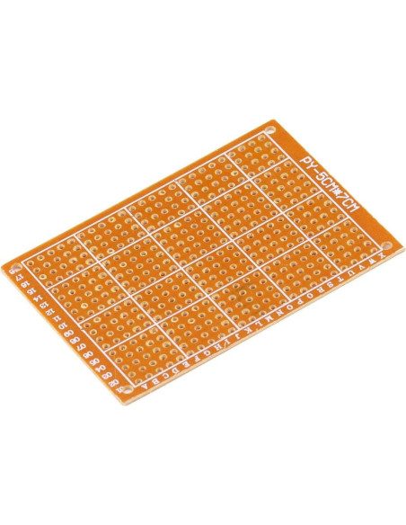 Kit de 10 Placas PCB Protoboard 50x70mm Ferwooh para DIY Kit de 10 Placas PCB Protoboard 50x70mm Ferwooh para DIY