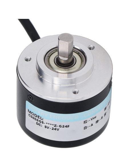 Encoder Rotativo Incremental Acogedor 50mm PNP 2000P/R DC5-24V Encoder Rotativo Incremental Acogedor 50mm PNP 2000P/R DC5-24V