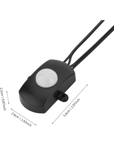 Sensor de Movimiento PIR Tihebeyan USB para Iluminación LED