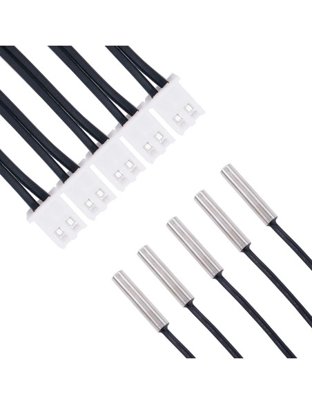 Sensor de Temperatura NTC 10K TWTADE 3M -25 a 125C 2 Pcs Sensor de Temperatura NTC 10K TWTADE 3M -25 a 125C 2 Pcs