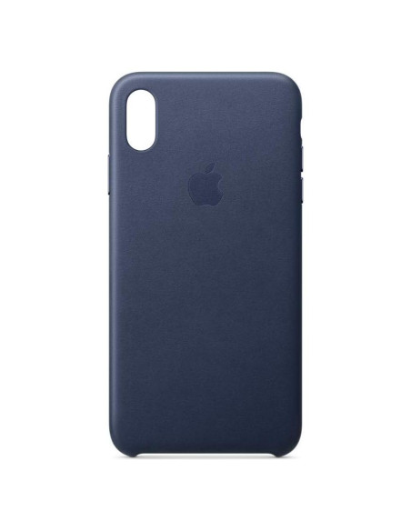 Funda de Cuero Apple para iPhone XS Max - Azul Medianoche Funda de Cuero Apple para iPhone XS Max - Azul Medianoche