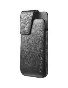 Funda giratoria de cuero BlackBerry Z10 - Negro, 360 2