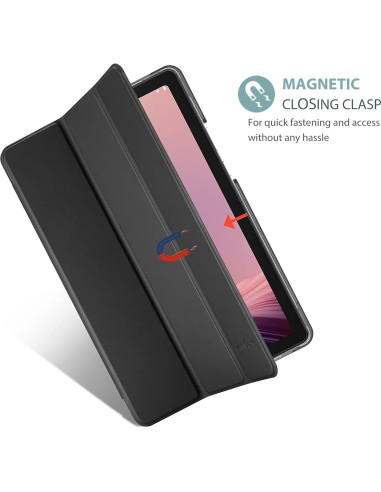 Funda ProCase para Lenovo Tab M9 9" 2023 - Negro, Delgado