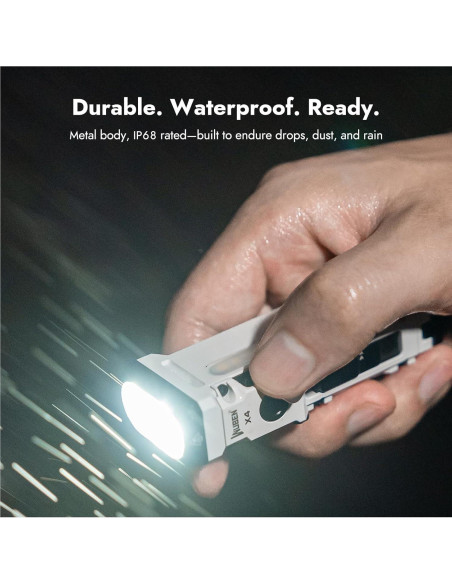 Linterna EDC Recargable WUBEN G5 y X4 con Luz RGB Linterna EDC Recargable WUBEN G5 y X4 con Luz RGB
