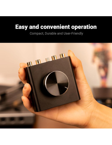 NEOHIPO TP10 Preamplificador de Phono para Tocadiscos Hi-Fi