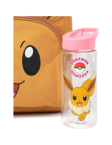 Conjunto de Mochilas Pokemon Eevee 4 Piezas para Niñas