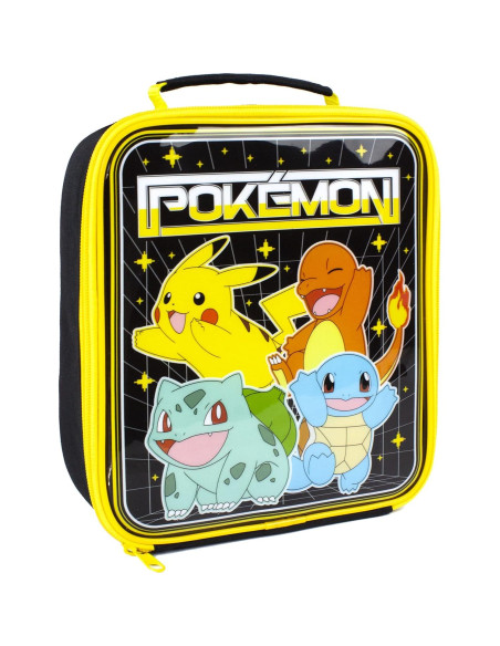 Set Bolsa de Almuerzo Pokemon 5 Piezas - Pikachu y Amigos Set Bolsa de Almuerzo Pokemon 5 Piezas - Pikachu y Amigos