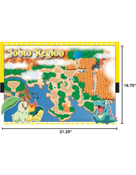 Rompecabezas 500 Piezas Buffalo Games Pokémon Johto 54x38cm Rompecabezas 500 Piezas Buffalo Games Pokémon Johto 54x38cm