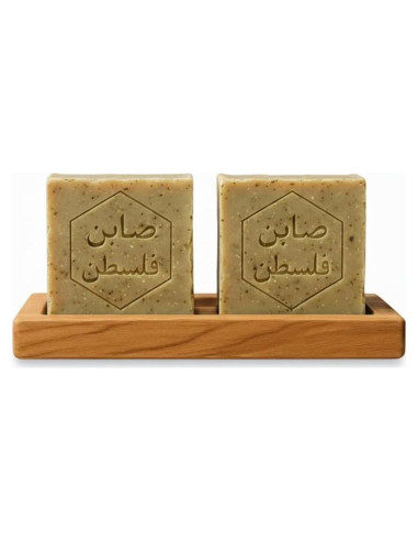 Jabón Natural de Aceite de Oliva Palestino - 2 Unidades de 170g