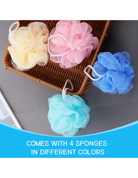 Esponja de Lufa Borsicge para Ducha 30x18cm Exfoliante Suave Esponja de Lufa Borsicge para Ducha 30x18cm Exfoliante Suave