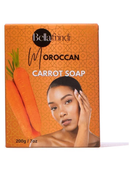 Jabón de Zanahoria Marroquí Bellafrindi 200g - Vegano y Natural Jabón de Zanahoria Marroquí Bellafrindi 200g - Vegano y Natural