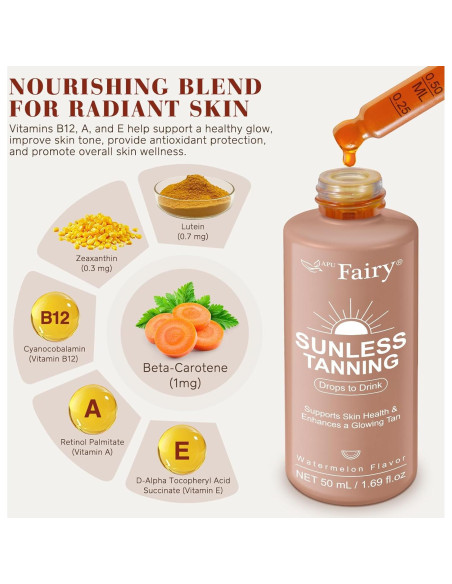 Gotas Bronceadoras Naturales Ninsiec - Bronceado Sin Sol 159g Gotas Bronceadoras Naturales Ninsiec - Bronceado Sin Sol 159g