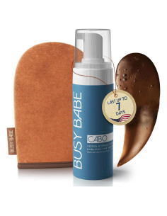 Mousse Autobronceador Busy Babe Bronce Oscuro 200ml con Mitón