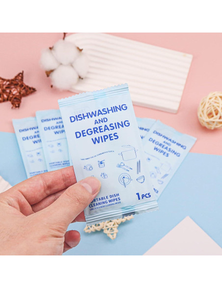 Toallitas de limpieza desechables Hipruict 100 unidades con jabón Toallitas de limpieza desechables Hipruict 100 unidades con jabón