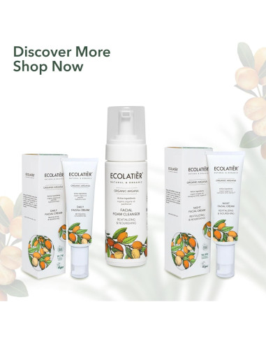 Crema Nocturna Hidratante Ecolatier 50 ml - Antienvejecimiento Vegana