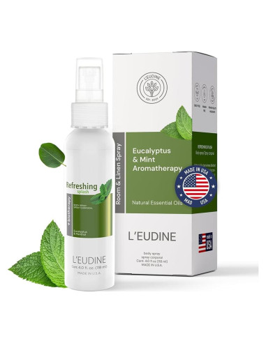 Spray Refrescante L'EUDINE 118 ml Eucalipto Menta Aloe