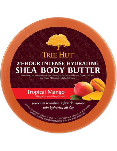 Manteca Corporal Tree Hut Karité 198g Mango Tropical Hidratante