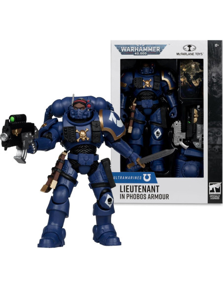 Figura Teniente Phobos Ultramarines 18 cm McFarlane Toys Figura Teniente Phobos Ultramarines 18 cm McFarlane Toys