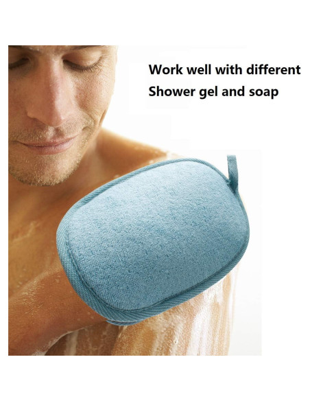 Paquete de 3 Esponjas de Cuerpo Exfoliantes Amariver Paquete de 3 Esponjas de Cuerpo Exfoliantes Amariver