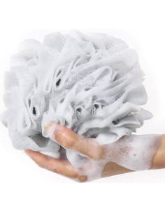 Esponjas de Ducha Exfoliantes BTYMS - Set de 6 Piezas 15cm 2
