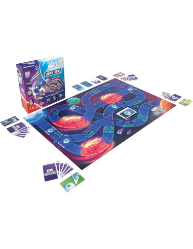 Juego de Mesa Star Wars Super Teams - Carrera Estratégica Familiar