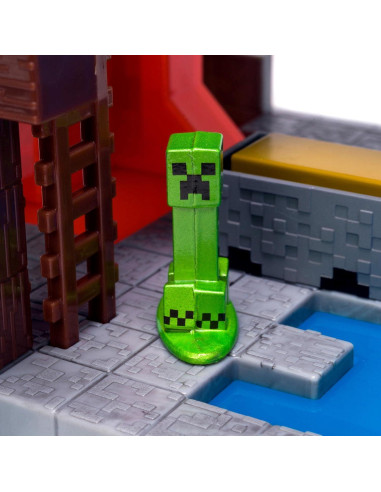 Set de Juego Minecraft Jada Mundo con 10 Nanofiguras