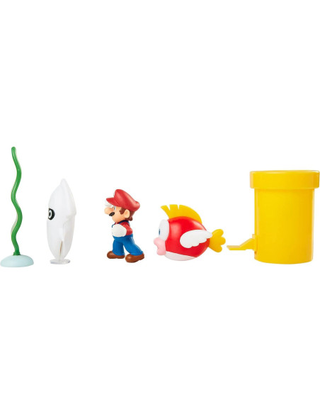 Diorama Submarino Super Mario Jakks con Mario y Accesorios Diorama Submarino Super Mario Jakks con Mario y Accesorios
