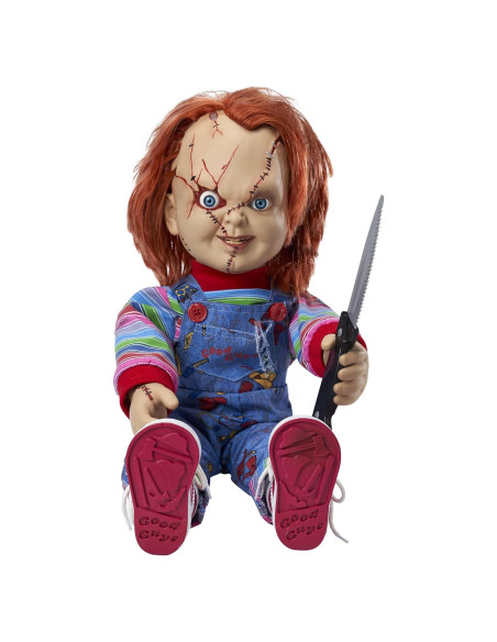 Muñeca Chucky Hablante Spirit Halloween 61 cm Animada Muñeca Chucky Hablante Spirit Halloween 61 cm Animada