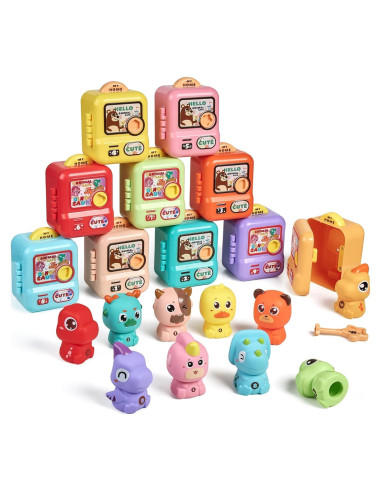 10 Marionetas de Dedo de Animales eJog Pup - Juguete Educativo