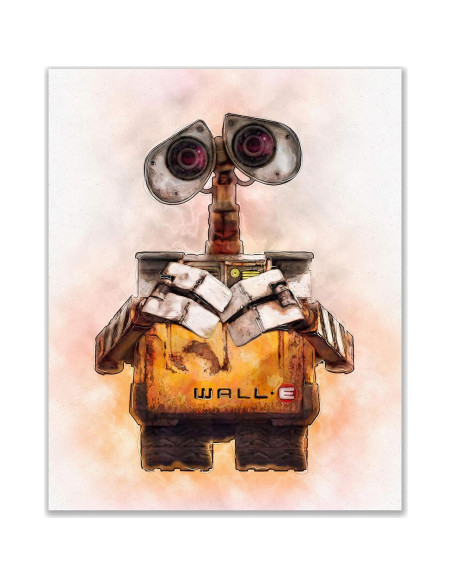 Conjunto de 3 Impresiones Wall-E Eve Acuarela 20x25 cm Conjunto de 3 Impresiones Wall-E Eve Acuarela 20x25 cm