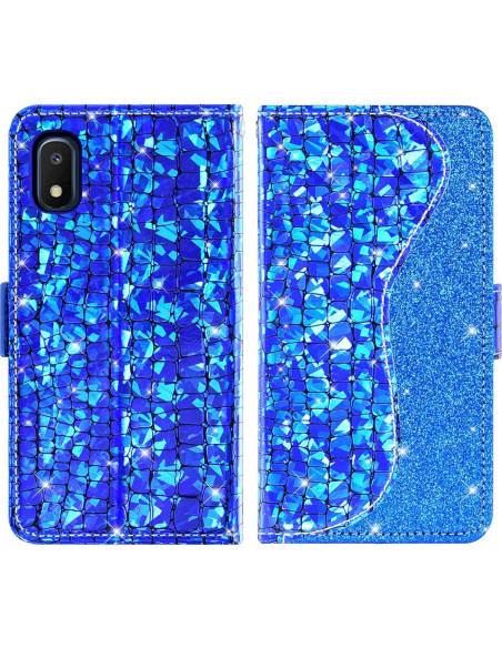 Funda Asuwish para Samsung Galaxy A10e con tapa y soporte Funda Asuwish para Samsung Galaxy A10e con tapa y soporte