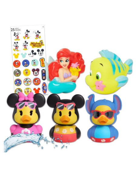 Conjunto Disney Duckaloos - 3 Figuras Mini Patitos de Goma Conjunto Disney Duckaloos - 3 Figuras Mini Patitos de Goma
