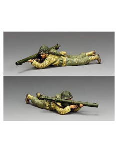 Soldado de Juguete Pewter Reyes y País 1:30 Ranger EE.UU.