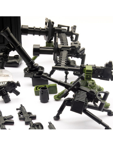 Juguete de Bloques de Construcción SWAT ZECHOCHOZE 26.9x16.5cm