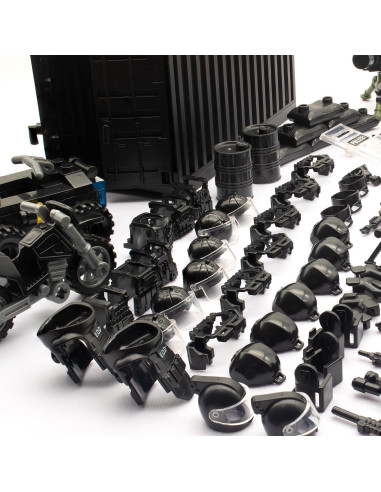 Juguete de Bloques de Construcción SWAT ZECHOCHOZE 26.9x16.5cm