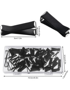 Clips de Ventilación para Autos Frienda 100 Pcs con Almacenaje 2