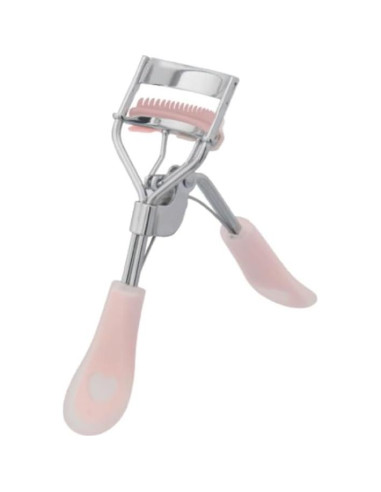 Rizador de Pestañas HOTRYEE Beige con Peine Incorporado