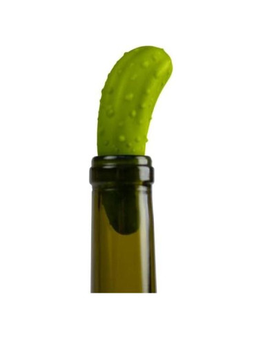 Tapón de Botella Encurtido Fred - Conservador de Vino Verde