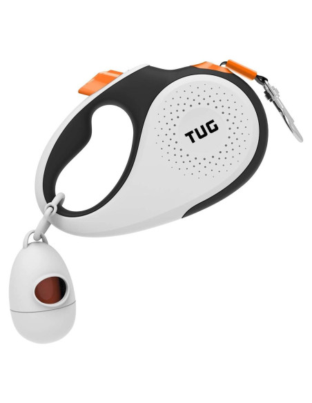 Correa Retráctil TUG Pequeña 4.88m con Dispensador de Bolsas Correa Retráctil TUG Pequeña 4.88m con Dispensador de Bolsas