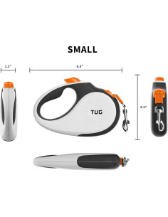 Correa Retráctil TUG Pequeña 4.88m con Dispensador de Bolsas 2